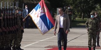 Aleksandar Vučić: Ponosan sam na celu Vojsku Srbije
