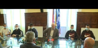 Bijeljina – Gradonačelnik ugostio članove karate kluba Šampioni