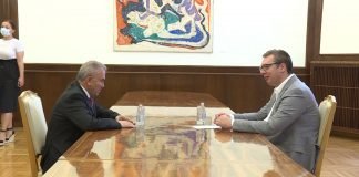 Vučić primio palestinskog ambasadora