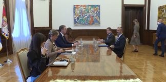 Sastanak Vučića i Fabricija