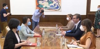 Sastanak Aleksandra Vučića i ambasadorke Kine