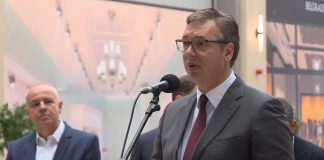 Vučić obišao završne radove na izgradnji objekta Galerija Belgrade