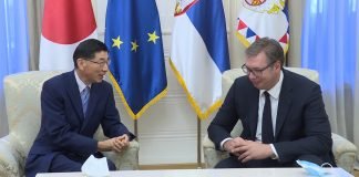 Oproštajna poseta ambasadora Japana
