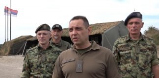 Vulin obišao pripadnike RV i PVO pred vežbu Sadejstvo 2020