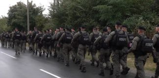 Vulin na kondicionom maršu Kobri