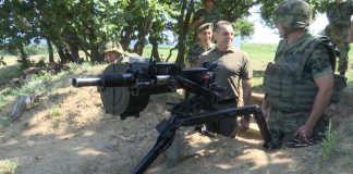Vulin u bazi Dobrosin u Kopnenoj zoni bezbednosti