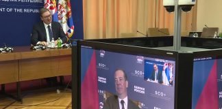 Razgovor Vučića i Medvedeva putem video linka