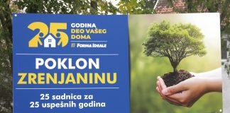 Forma Ideale – Zrenjaninu 25 sadnica za 25 godina rada kompanije
