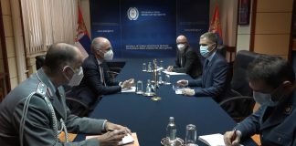 Sastanak Nebojše Stefanovića i ambasadora Nemačke