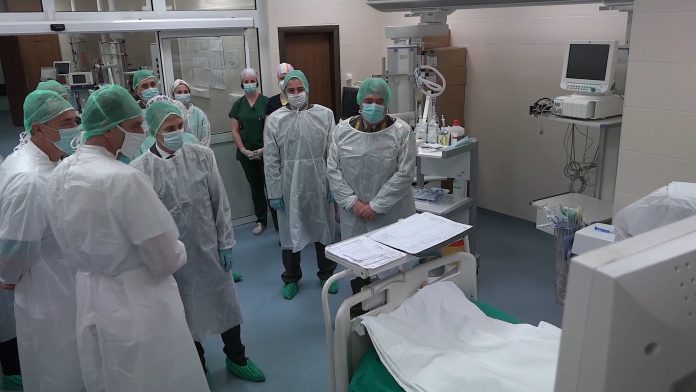 Stefanovic obisao povredjenog radnika Krusika