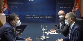 Sastanak Nebojše Stefanovića i ambasadora Mađarske