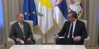 Sastanak Vučića i ambasadora Kipra