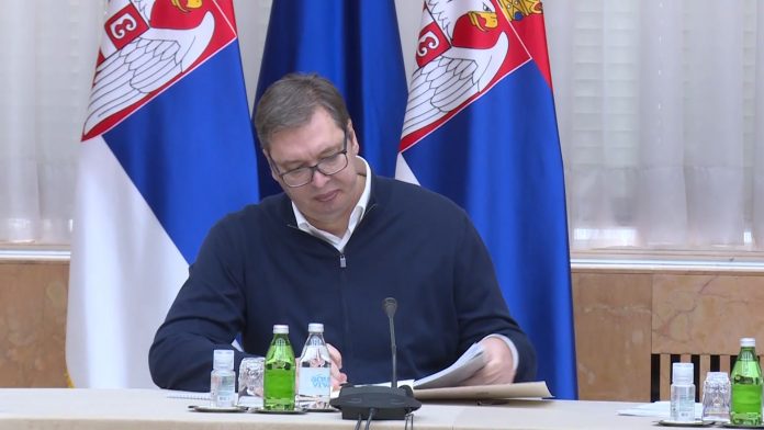 Beograd, sastanak predsednika Srbije Aleksandra Vucica sa politckim i institucionalnim predstavnicima Srba sa Kosova i Metohije_pokrivanje.mp4_snapshot_00.00.233
