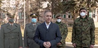 Nebojša Stefanović obišao vojnu bolnicu Karaburma