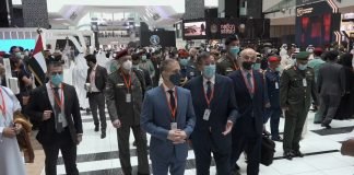 Ministar Stefanović na sajmu naoružanja u Abu Dabiju