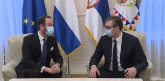 Sastanak Vučića i odlazećeg ambasadora Holandije