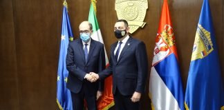 Sastanak ministra Vulina i ambasadora Italije