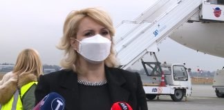 Kisić Tepavčević dočekala avion sa donacijom medicinske opreme iz UAE