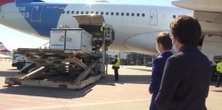 Brnabić i Čen Bo dočekale novi kontigent kineskih vakcina