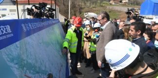 Vučić obišao radove na deonici auto-puta Miloš Veliki od Preljine do Požege