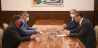 Vučić se sastao sa v.d. direktorom „EPS“-a i predstavnikom Sindikata rudara Kolubare