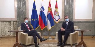 Sastanak predsednika Vučića sa predsednikom Slovenije