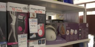Robna kuća Tišma – Aparati za negu kose, lica i tela