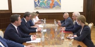 Vučić se sastao sa zamenikom ministra inostranih poslova Rusije
