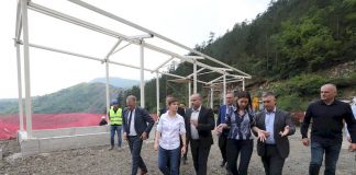 Brnabić obišla radove na izgradnji transfer stanice Banjica