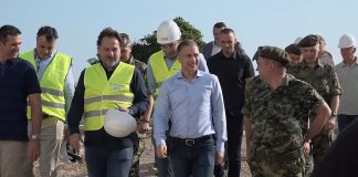 Stefanović obišao radove na izgradnji nove kovid bolnice u Novom Sadu