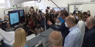 Vučić posetio Specijalnu bolnicu za cerebrovaskularne bolesti “Sveti Sava”