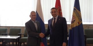 Vulin sa ruskim ambasadorom i zamenikom ministra bezbednosti BiH
