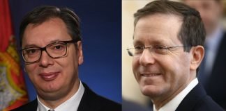 Predsednik Vučić razgovarao telefonom s predsednikom Izraela Hercogom