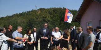 Vučić obišao Užice, Bajinu Baštu i turističko naselje Mećavnik–Drvengrad