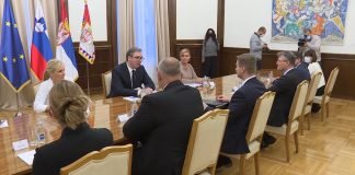 Sastanak Vučića i predsednika Državnog zbora Republike Slovenije