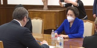 Vučić razgovarao sa Čen Bo o situaciji na Kosovu