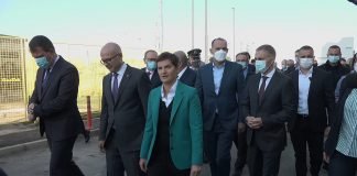 Brnabić prisustvovala početku rada kovid bolnice u Novom Sadu