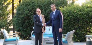 Sastanak Vučića i visokog predstavnika međunarodne zajednice u BiH