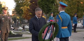 Stefanović – Polaganje venca povodom Dana oslobođenja Beograda