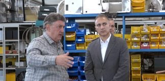 Nebojša Stefanović – Poseta kompaniji Pneumo Lodžik