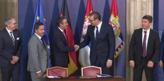 Vučić – Potpisan ugovor sa nemačkom kompanijom Hansgrohe