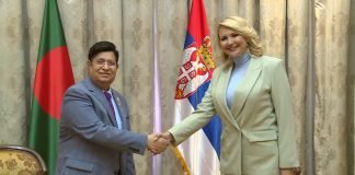 Darija Kisić Tepavčević – Unapređenje saradnje u oblasti zapošljavanja sa NR Bangladeš