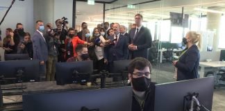 Predsednik Vučić na otvaranju tehnološkog kampusa kompanije NCR