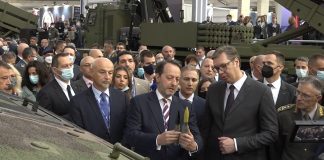 Vučić otvorio Međunarodni sajam naoružanja i vojne opreme „Partner 2021“