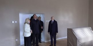 Mirović – Obilazak radova na Gimnaziji „Isidora Sekulić“