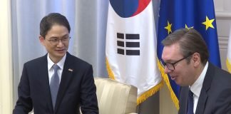 Vučić – Oproštajna poseta ambasadora Republike Koreje Hjong-ćen Čea
