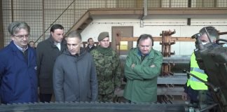 Ministar Stefanović obišao Vojnograđevinsku ustanovu „Beograd“ u Šapcu
