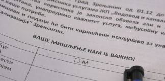 Vodovod i kanalizacija – Ispitivanje zadovoljstva korisnika uslugama ovog preduzeća