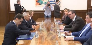 Vučić – Sastanak sa ambasadorom Ruske Federacije Bocan-Harčenkom