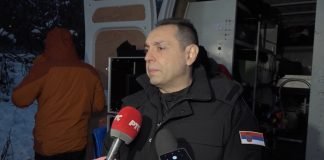 Ministar Vulin na snimanju serijala ,,Dosije Kosovo“